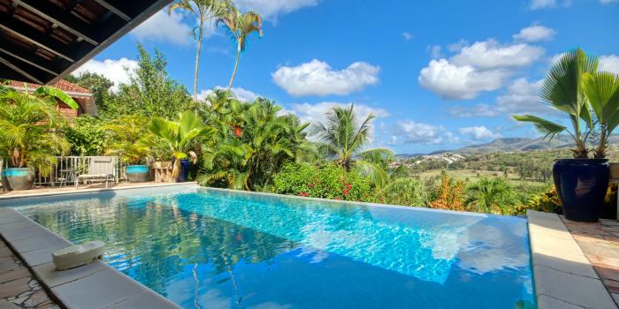 Location villa 4 chambres Trois Ilets Martinique - La piscine